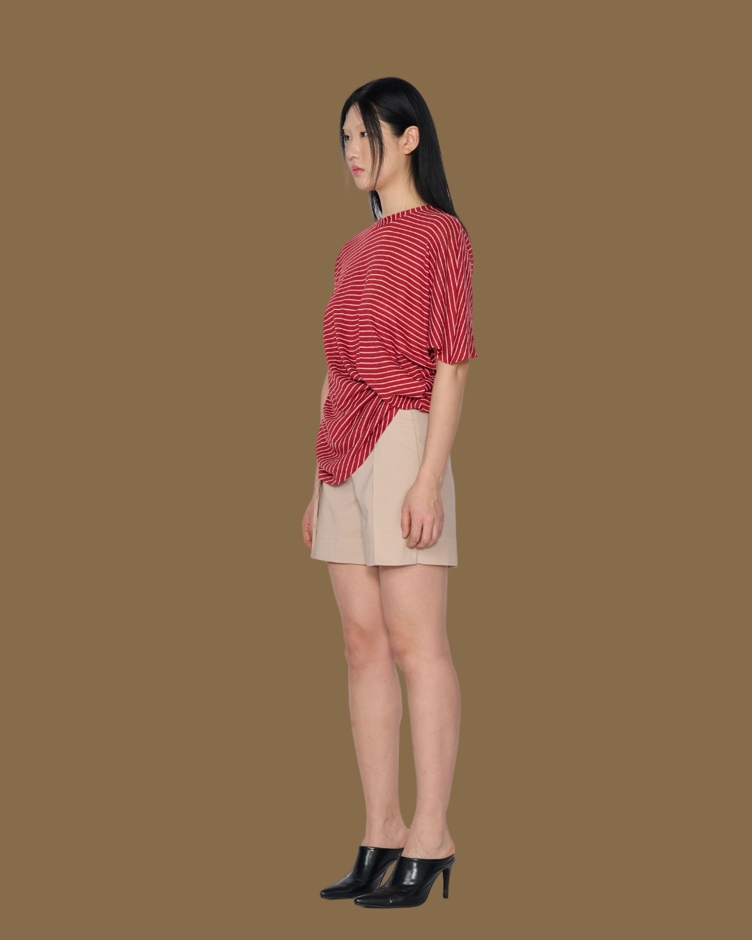Twisted Strip T-Shirt