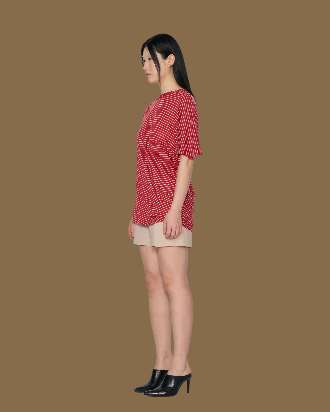 Twisted Strip T-Shirt
