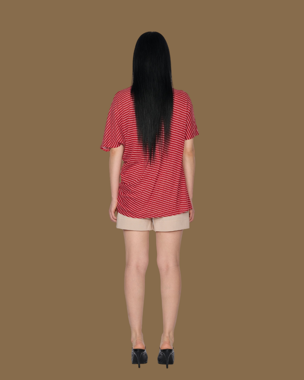 Twisted Strip T-Shirt