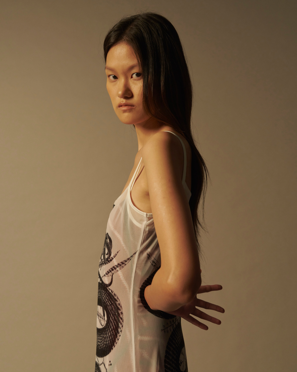 Snake Print Dress