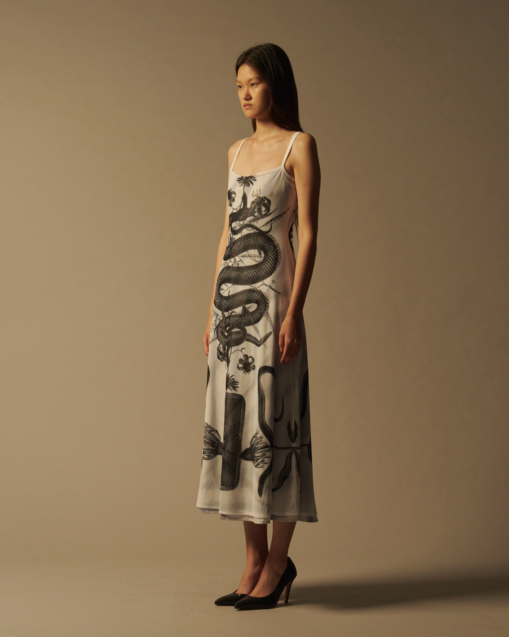 Snake Print Dress