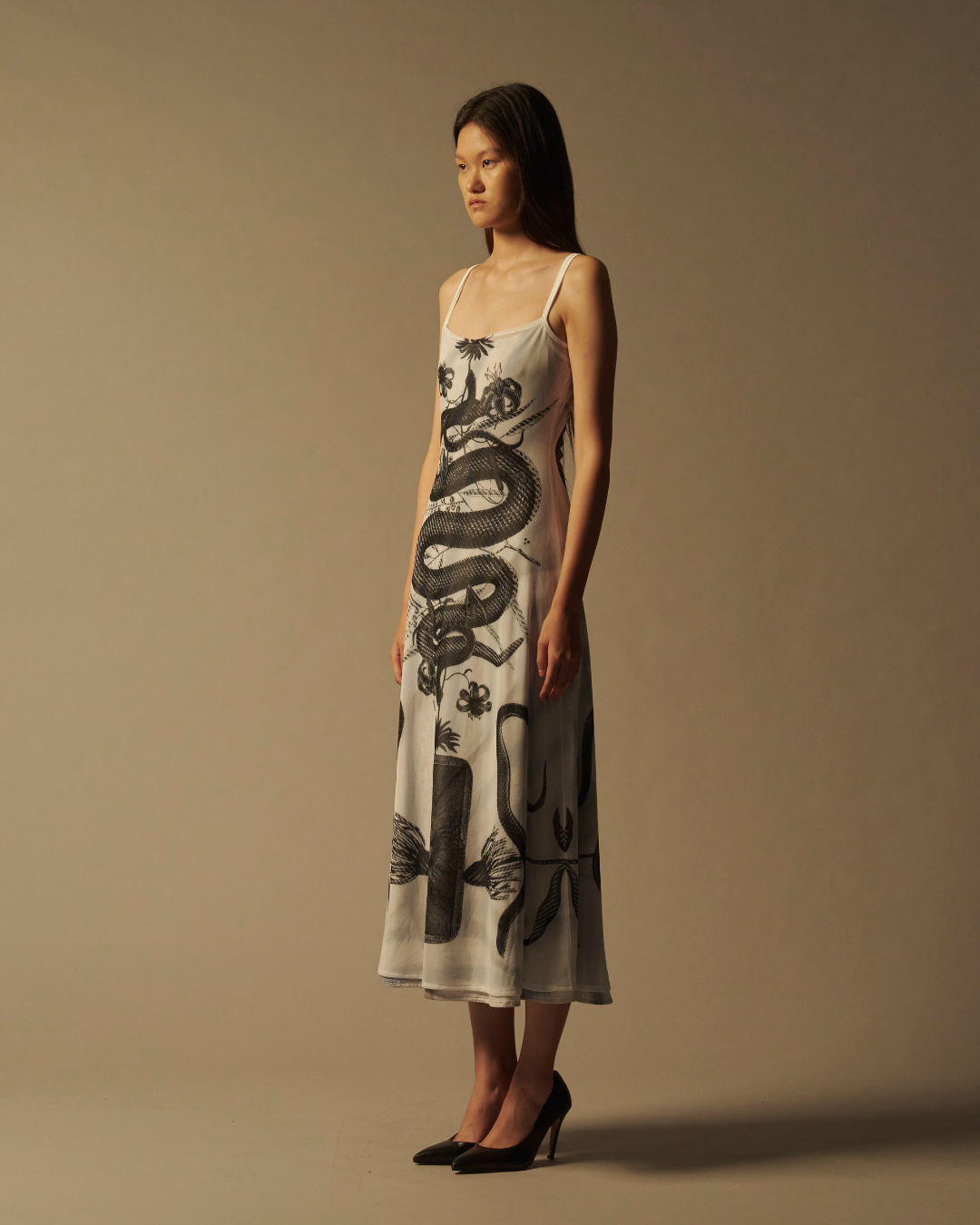 Snake Print Dress