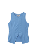 Zip-Up Tank Top
