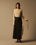 Sunday Midi Wrap Skirt