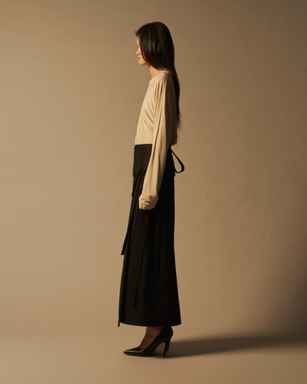 Sunday Midi Wrap Skirt