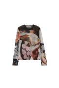 Snooze Long Sleeve Mesh Top