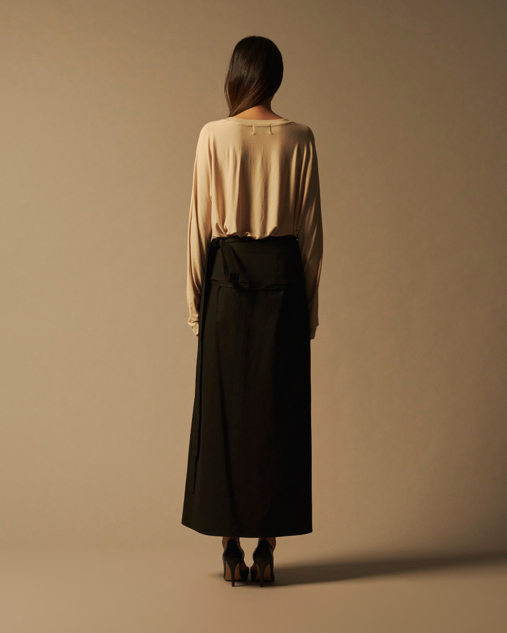 Sunday Midi Wrap Skirt
