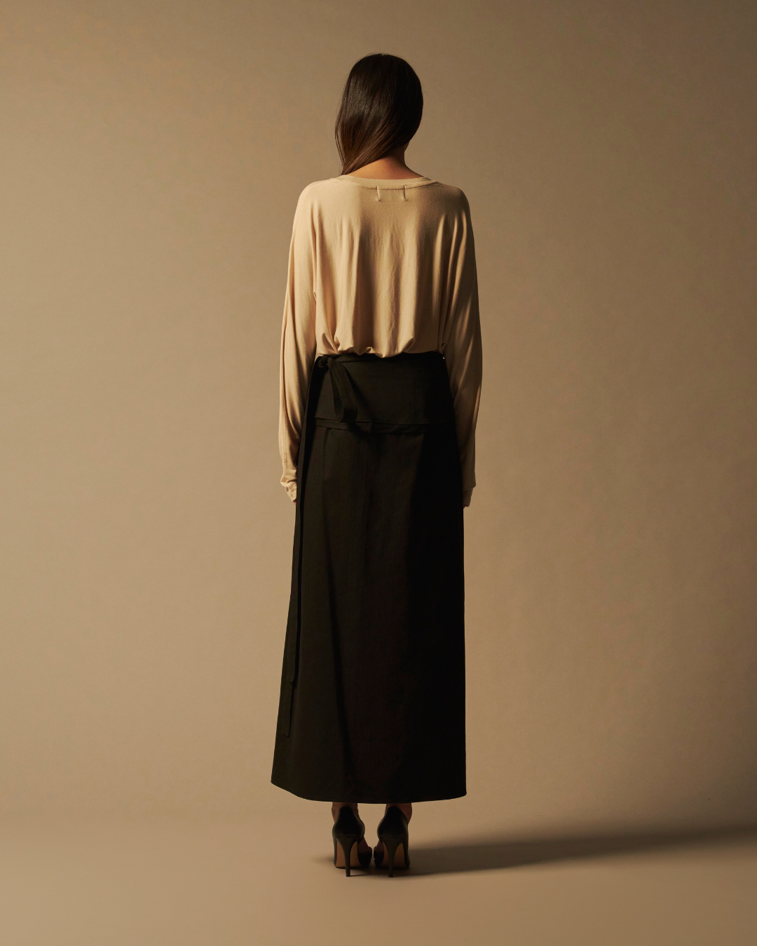 Sunday Midi Wrap Skirt