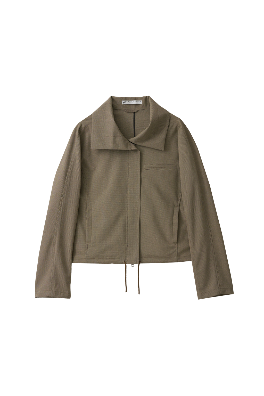 Orb Sleeve Wind Jacket - Brown, Gray