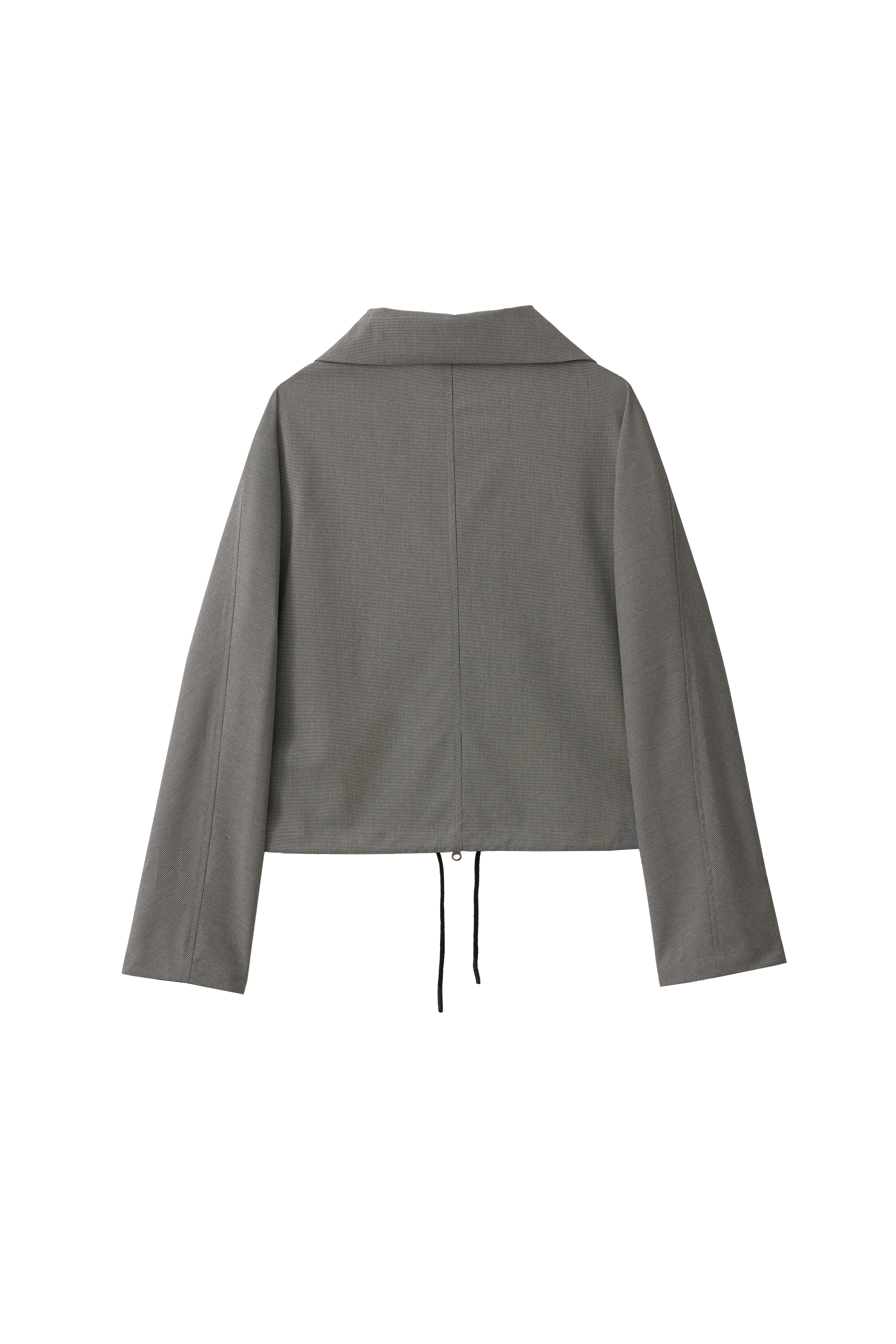 Orb Sleeve Wind Jacket - Brown, Gray