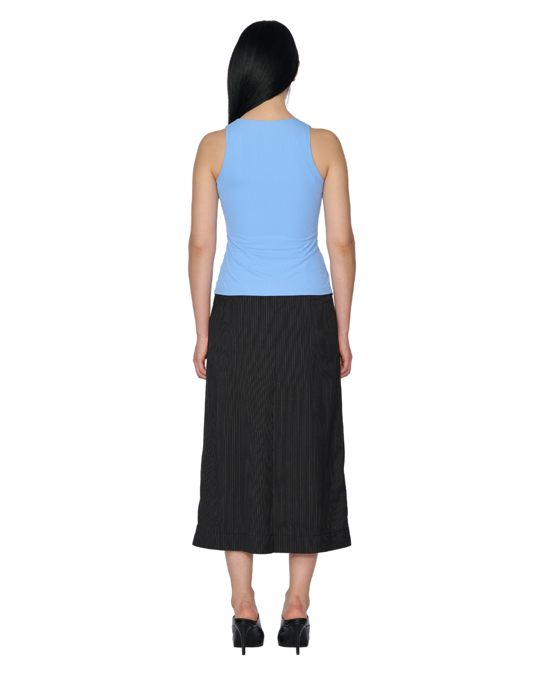 Zip-Up Tank Top
