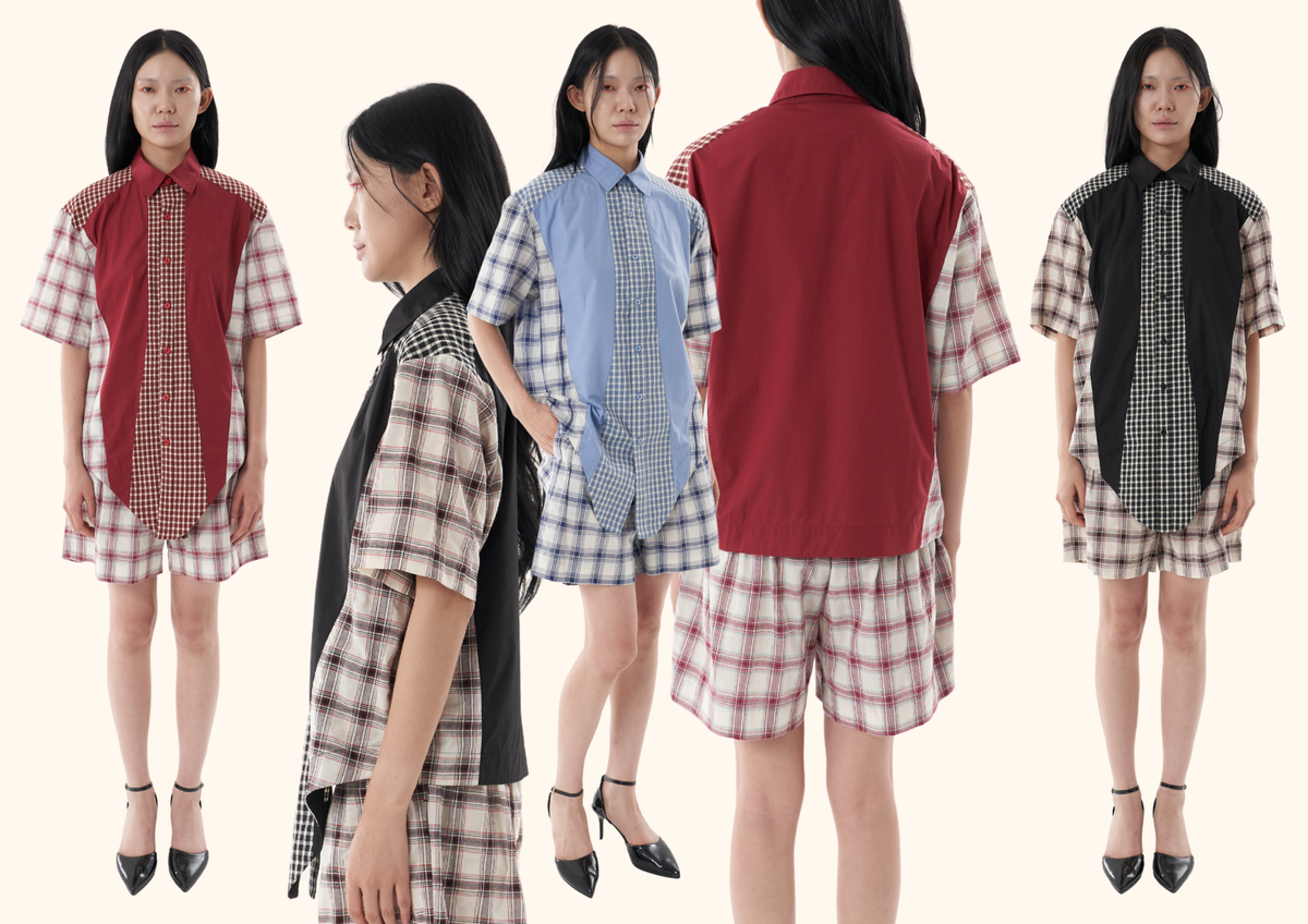 Color Block Short Sleeve Shirt Relaunch