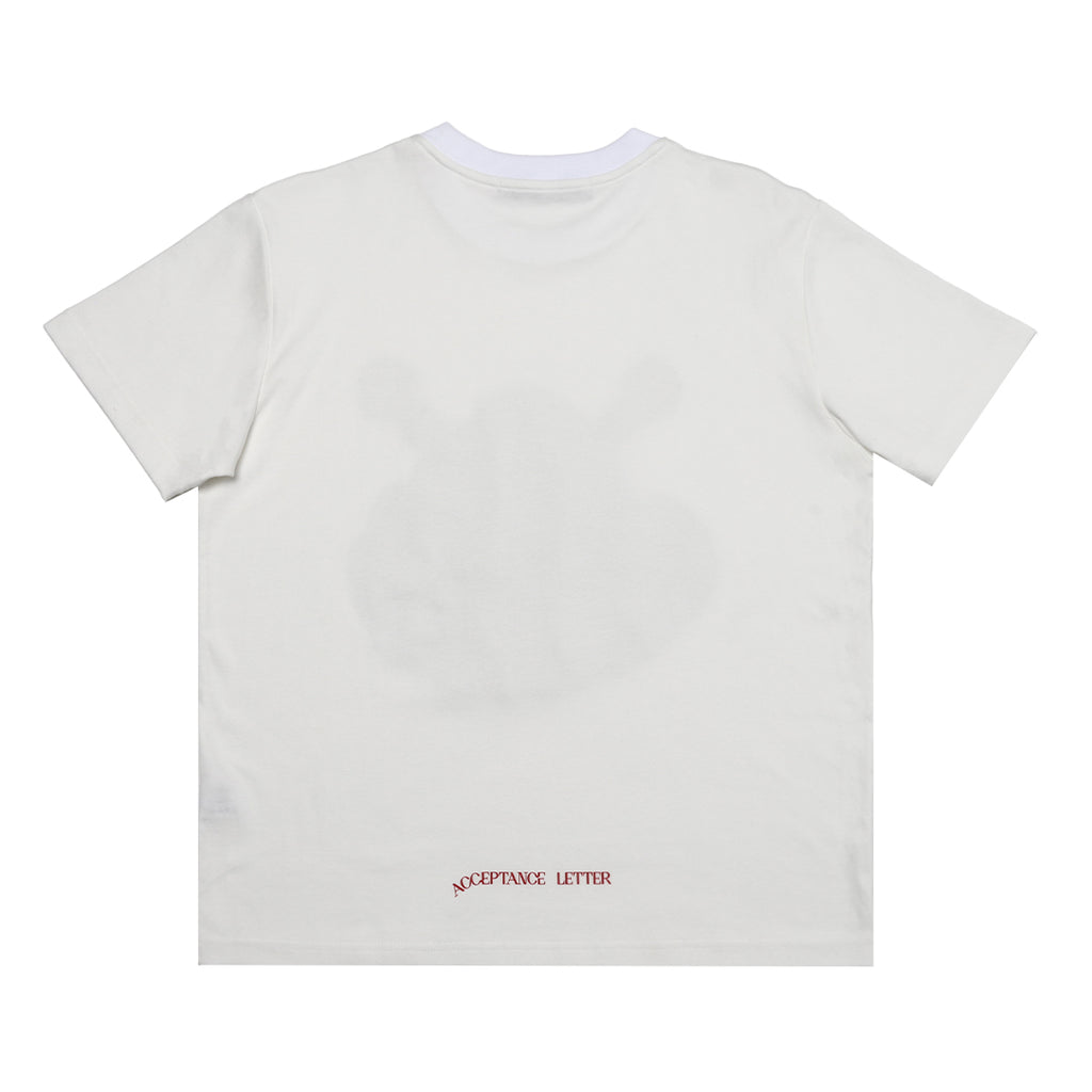Smiley Funghi T-Shirt - White, Black