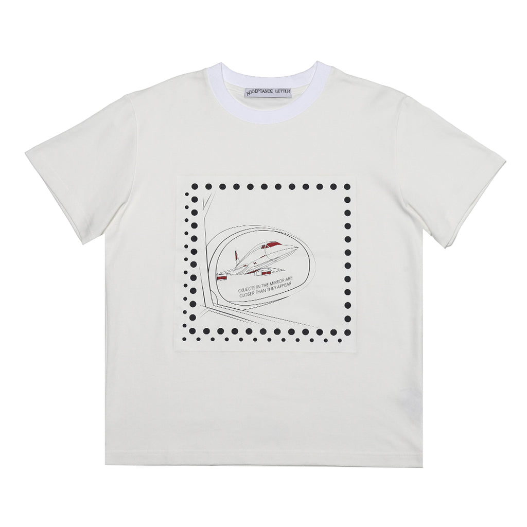 Mirror Object T-Shirt - White, Black