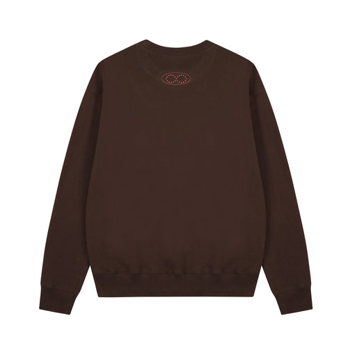 Cowboy Crewneck - Chocolate