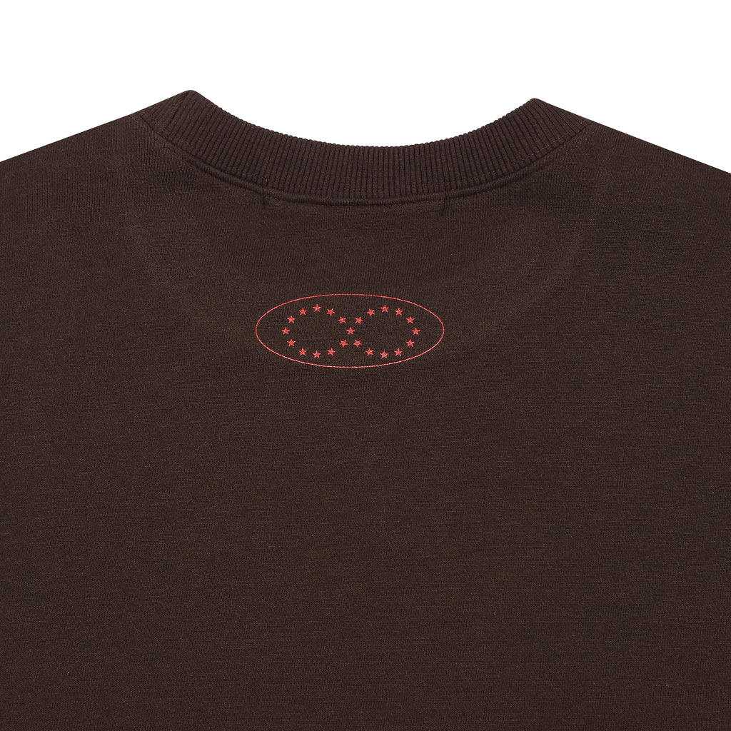 Cowboy Crewneck - Chocolate