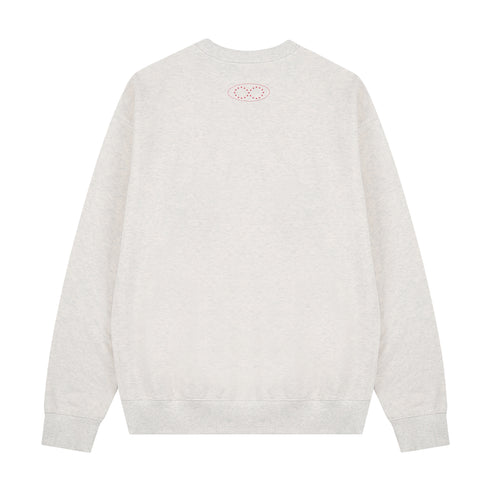 Cowboy Crewneck - Pastel Gray