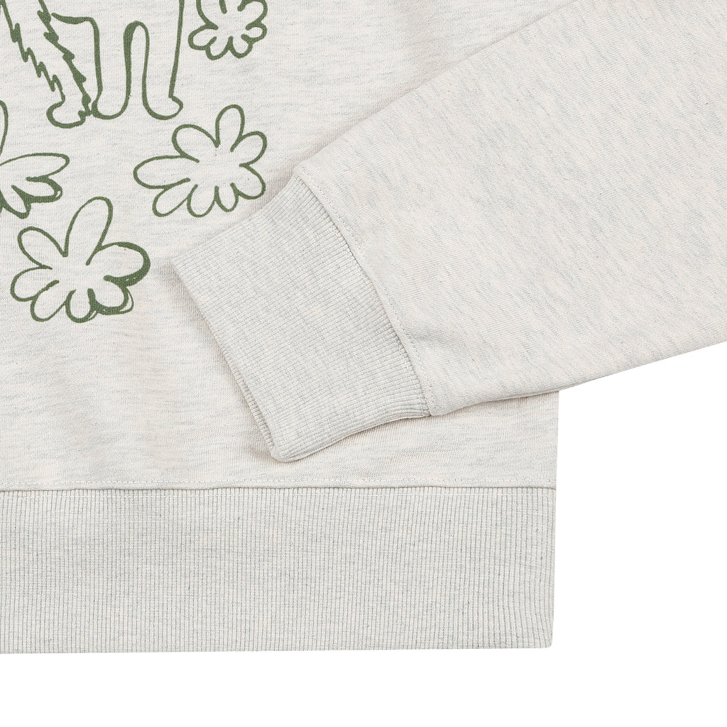 Puss & Pup Crewneck - Pastel Gray