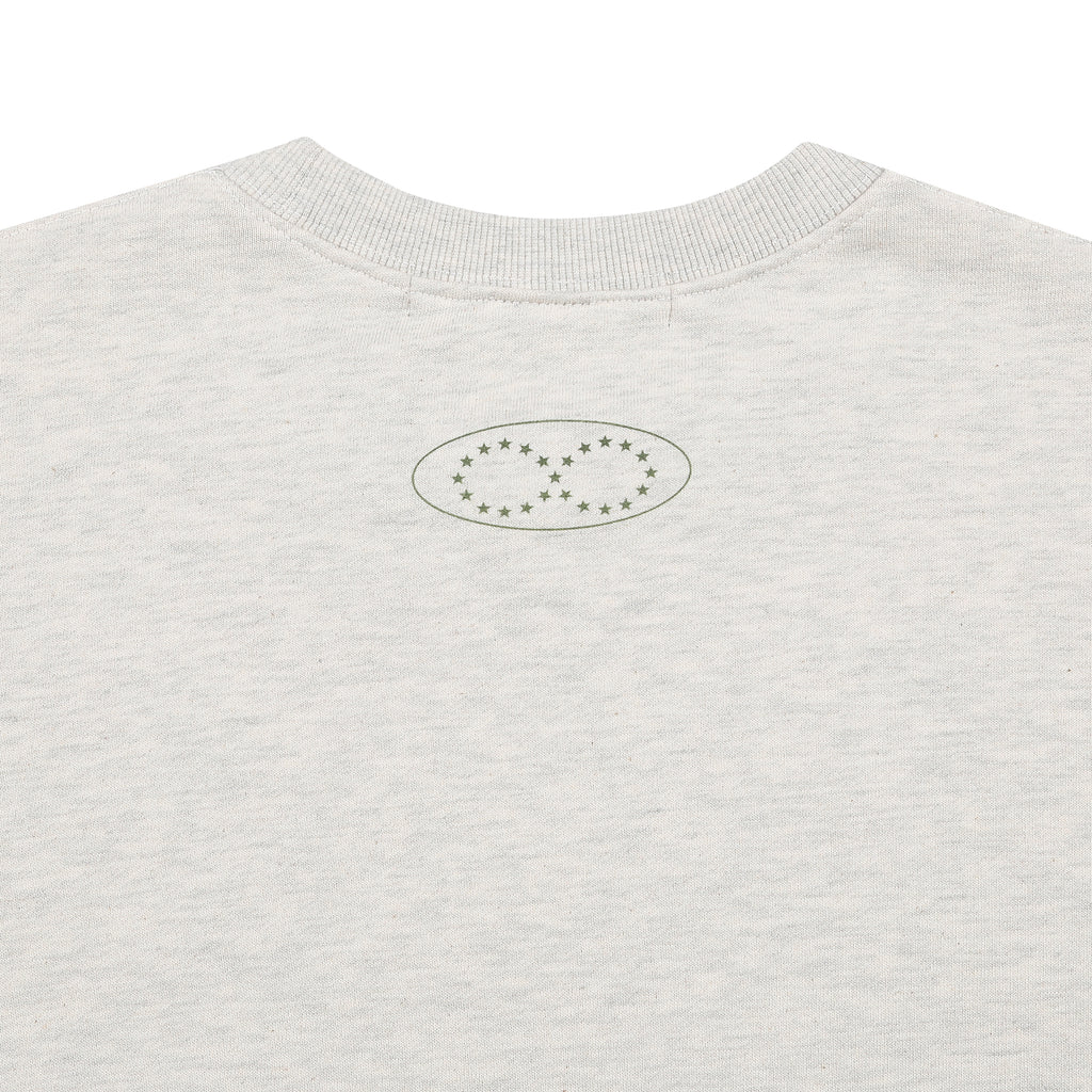 Puss & Pup Crewneck - Pastel Gray