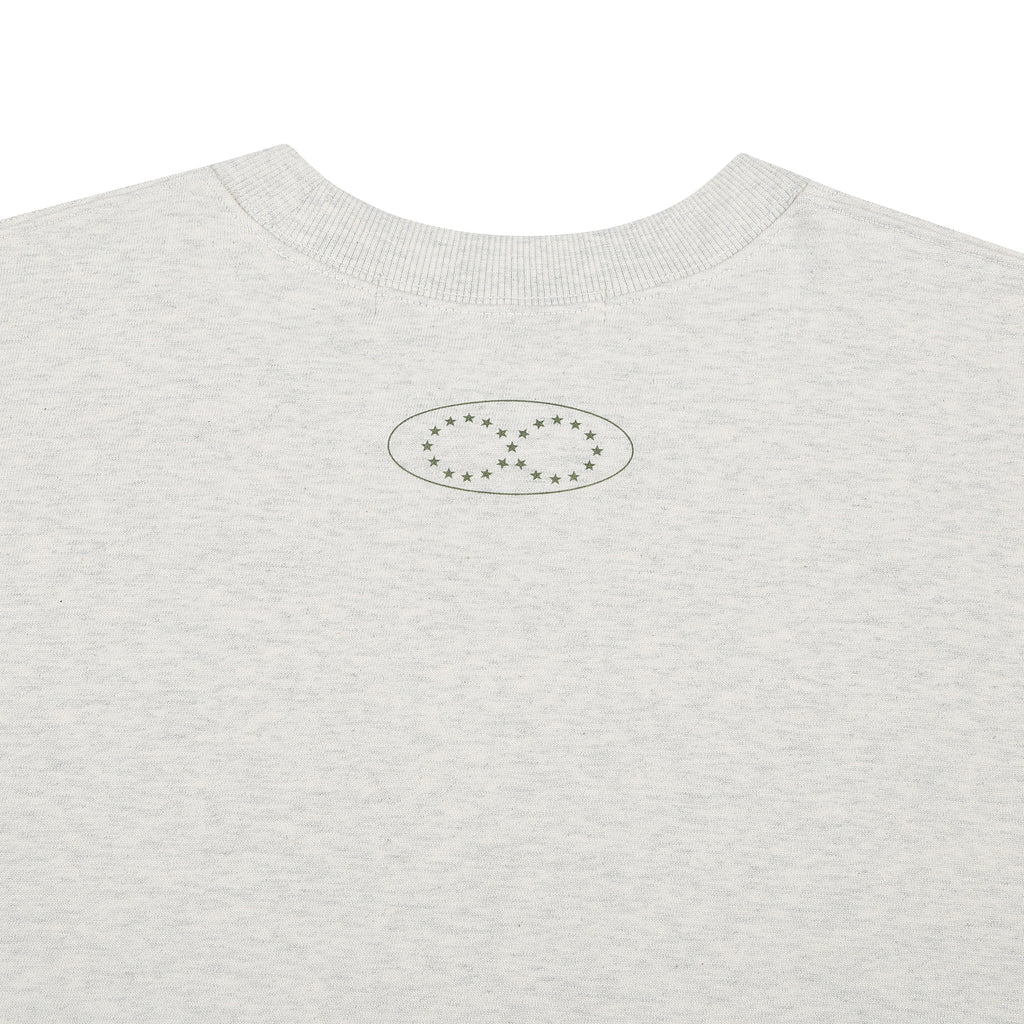 Paw & Purr Crewneck - Pastel Gray