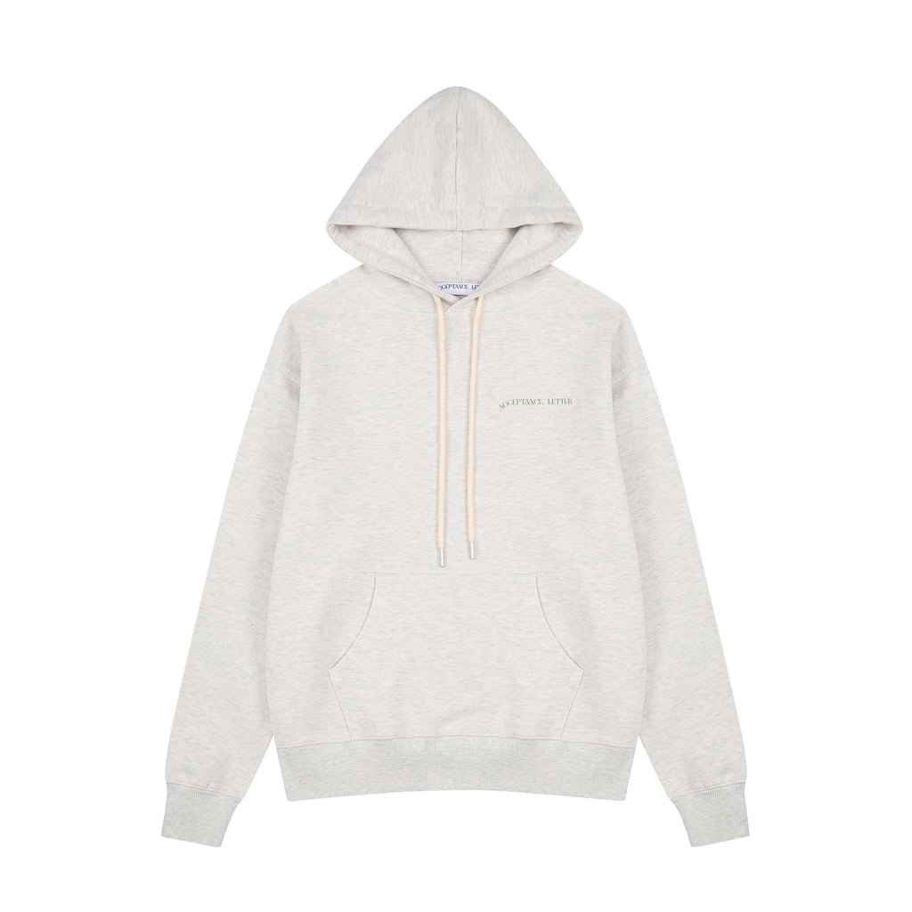 Paw & Purr Hoodie Sweatshirt - Pastel Gray