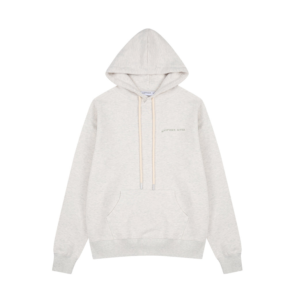 Puss & Pup Hooded Sweatshirt - Pastel Gray