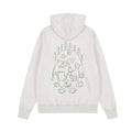 Puss & Pup Hooded Sweatshirt - Pastel Gray